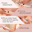 Hanglow Electric Callus Remover for Feet – Rechargeable Foot Dead Skin